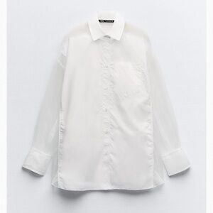 Women’s Collared Shirt with sheer back